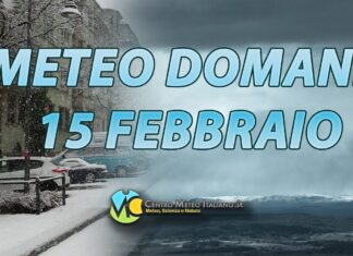 Le previsioni meteo del weekend