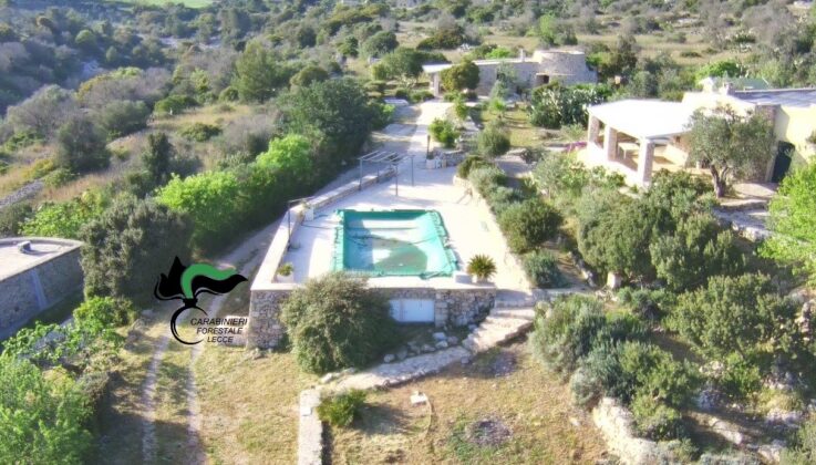 Operazione “Another Brick”: scoperte altre tre piscine abusive a Salve. Gli abusi svelati dall’elicottero - Corriere Salentino