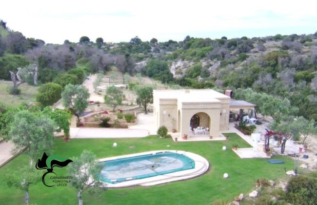 Operazione “Another Brick”: scoperte altre tre piscine abusive a Salve. Gli abusi svelati dall’elicottero - Corriere Salentino