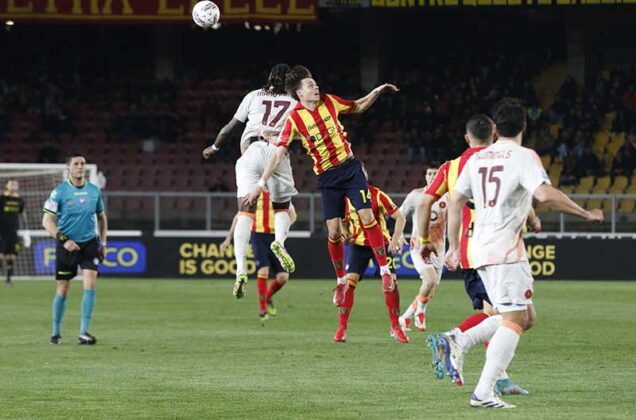 Le pagelle dei salentini in Lecce – Roma: Falcone croce e delizia, Gaspar buon ritorno, attacco a secco - Corriere Salentino