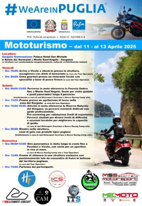 Luxury & Adventure Motor Experience, mototurismo nel cuore del Gargano 11-13 Aprile 2025 - Corriere Salentino