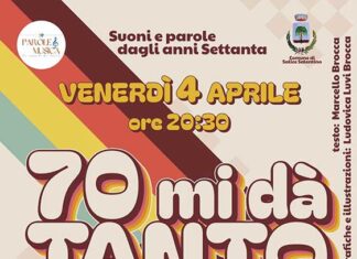 Con “70 mi dà tanto” parte a Salice “Parole e Musica” – un venerdì da Teatro