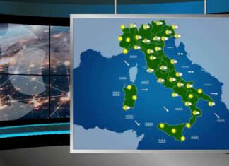 Le previsioni meteo di domani 24 aprile