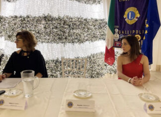 Lucia Mariano nuova presidente del Lions di Gallipoli