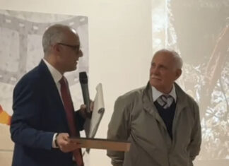 Gaetano Piccinno premiato per le eccellenze di Surbo