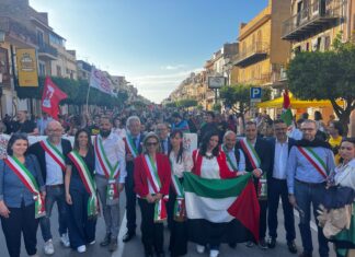 Anche Monteroni al corteo per ricordare Peppino Impastato e dire “no” alla mafia