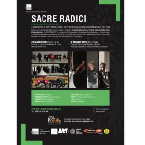 Sacre radici, radicarsi e reintegrarsi attraverso la danza e il canto. Laboratori e spettacolo con i detenuti della Casa Circondariale di Lecce - Corriere Salentino