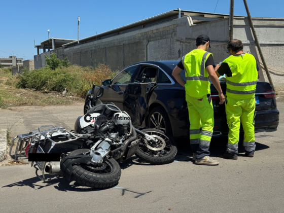 Moto contro auto: muore noto imprenditore - Corriere Salentino