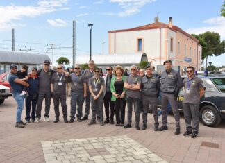 Primavera con la scuderia alfisti giallo verdi