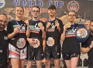 kickboxing: Il Team Multi Sport Petrachi vince 5 titoli mondiali