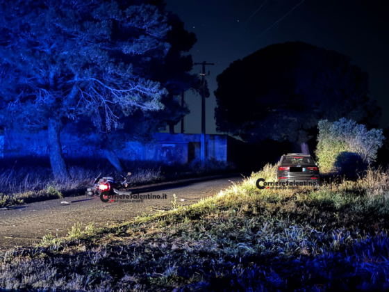 Ennesimo dramma sulle strade del Salento: motociclista perde la vita, grave la moglie in ospedale - Corriere Salentino