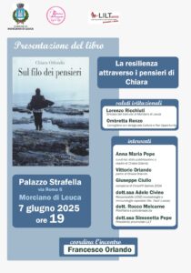 A Morciano di Leuca la voce di Chiara, oltre la malattia e il tempo: “Sul filo dei pensieri” - Corriere Salentino