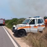 Incendio tra Torre Pali e Torre Vado: case evacuate - Corriere Salentino