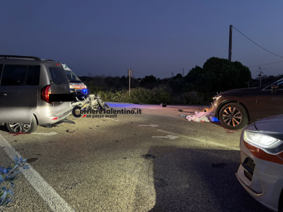 Tragico scontro sulla litoranea: muore un motociclista - Corriere Salentino
