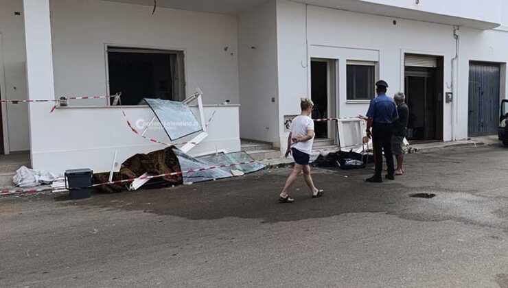 Ugento, esplosione in casa di due anziani probabilmente causata da una fuga di gas - Corriere Salentino