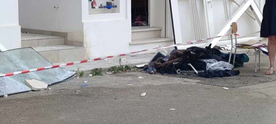 Ugento, esplosione in casa di due anziani probabilmente causata da una fuga di gas - Corriere Salentino