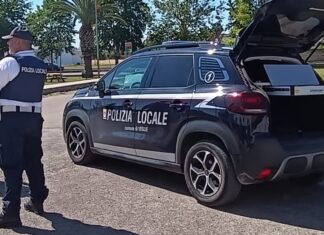 Incendio in un deposito di rifiuti a Veglie: in due denunciati dalla Polizia Locale