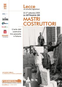A settembre un evento unico, con riconsegna alla città dell’antico abbeveratoio: “La Settimana dei Mastri Costruttori” - Corriere Salentino