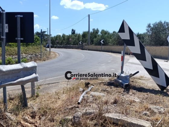 Inseguimento nella notte: auto fuori strada e malviventi in fuga tra le campagne - Corriere Salentino