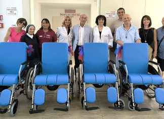 Donate 4 sedie a rotelle al Pronto Soccorso dell’Ospedale di Lecce