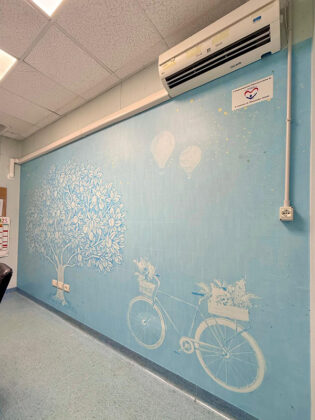 Donata l'umanizzazione pittorica delle Sale della Risonanza Magnetica dell'Ospedale di Casarano - Corriere Salentino