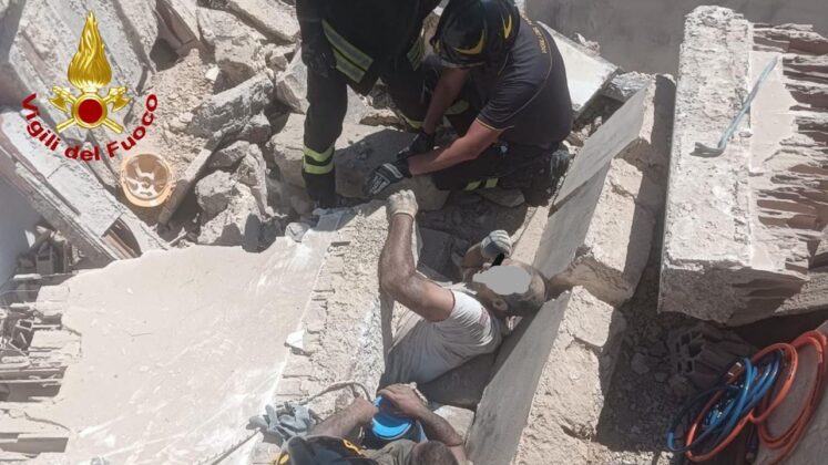 Crolla un solaio a Monteroni, tre operai feriti - Corriere Salentino