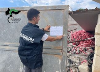 Discarica abusiva su 3.000 metri quadri di terreno: scatta il sequestro dei Carabinieri Forestali