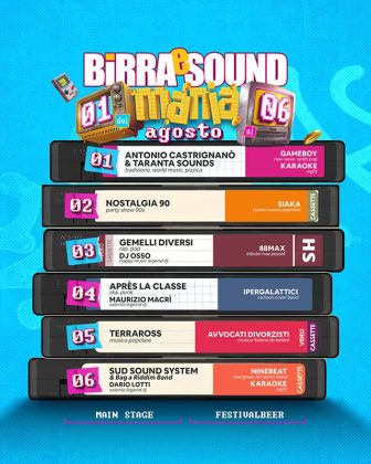 Dal 1 al 6 agosto a Leverano Birra e Sound Mania 2025: viaggio nel cuore pop degli anni ’90 e 2000 birre, food, musica e inclusione - Corriere Salentino