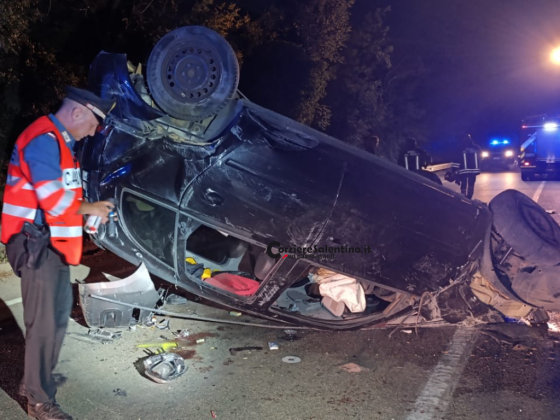 Doppio scontro sulla 274: strada chiusa allo svincolo per Salve e Morciano, feriti in codice rosso - Corriere Salentino