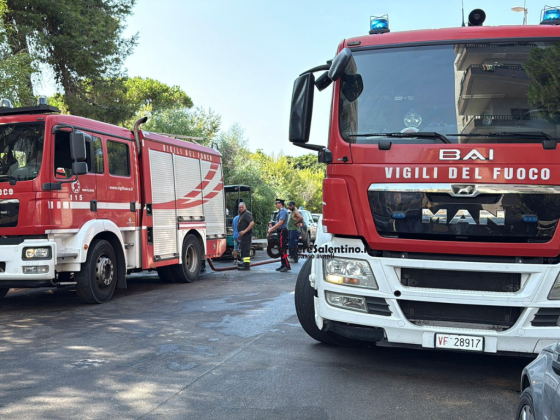 Gallipoli, fiamme ad un ristorante sul lungomare Galilei - Corriere Salentino