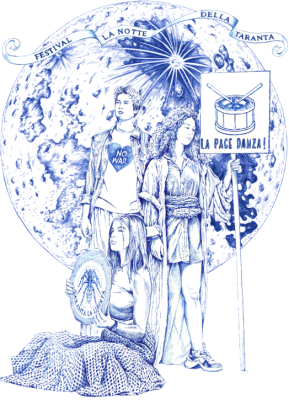 Pietro Ruffo, con i suoi disegni, firma la scenografia del Concertone - Corriere Salentino