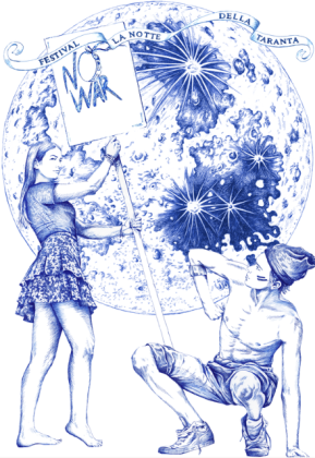 Pietro Ruffo, con i suoi disegni, firma la scenografia del Concertone - Corriere Salentino