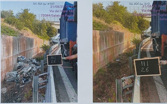 Abbandono dei rifiuti sulle strade della provincia di Lecce: linea dura nel lavoro di prevenzione e contrasto - Corriere Salentino