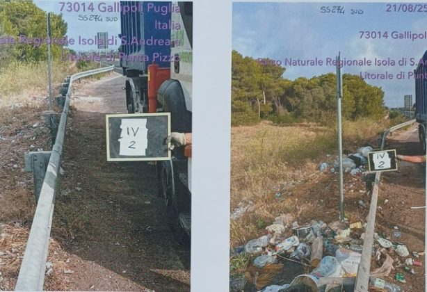 Abbandono dei rifiuti sulle strade della provincia di Lecce: linea dura nel lavoro di prevenzione e contrasto - Corriere Salentino