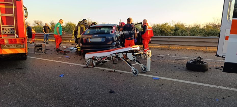Terribile scontro frontale tra due auto sulla Statale 274, perde la vita un militare - Corriere Salentino