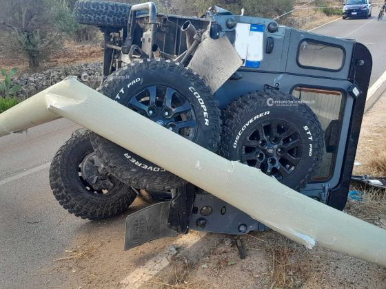 Schianto sulla via per il mare: feriti trasportati in ospedale - Corriere Salentino