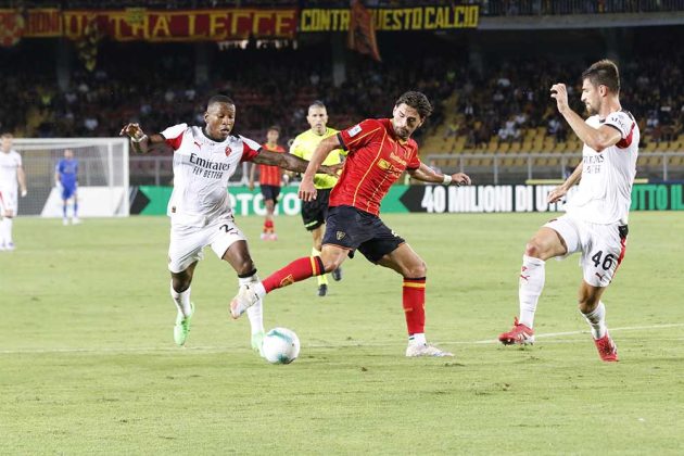 Il Lecce stecca la prima davanti ai suoi tifosi, il Milan passa per 2 a 0 - Corriere Salentino