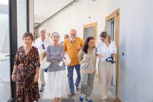 La visita di Helen Mirren al centro Ilma-Lilt Lecce: “Insieme per la prevenzione” - Corriere Salentino