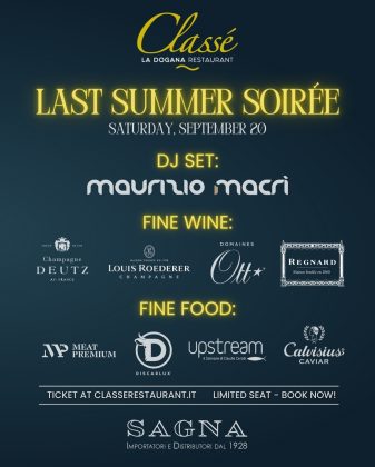 Lecce brinda al lusso: sold out in tempo record la Last Summer Soirée di Classé La Dogana Restaurant - Corriere Salentino