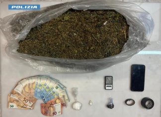Spaccio di cocaina e marijuana: arrestato un 35enne
