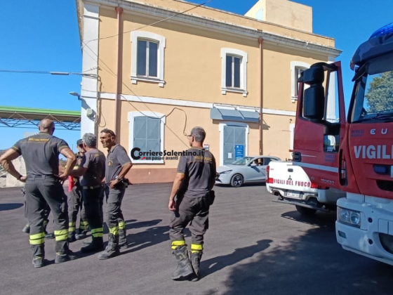 Incendio a Racale, fumo denso avvolge il paese e preoccupa i residenti - Corriere Salentino