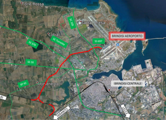 Aggiudicata la gara per il collegamento ferroviario dell’aeroporto del Salento con la stazione di Brindisi