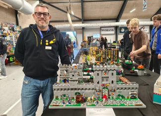 Un leccese all’evento Lego “Skærbæk Fan Weekend”, in mostra l’opera di Robybrick