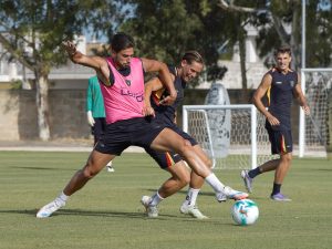 Lecce, ecco tutte le foto del primo allenamento a Martignano - Corriere Salentino