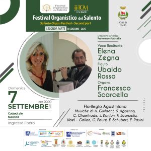 Festival organistico, Florilegio Agostiniano a Tuglie e Nardò il 6 e 7 settembre - Corriere Salentino