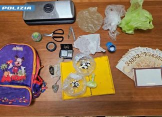 Sequestro di droga nella 167 di Lecce: blitz della polizia, scatta un arresto