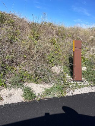 Lecce, vandalizzate le paline stradali nei pressi del parco archeologico di Rudiae - Corriere Salentino