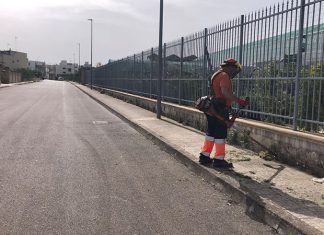 Sfalcio radicale delle erbacce a Nardò, da domani interventi sul primo gruppo di vie