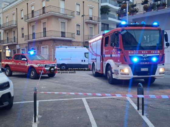 Fuga di gas per una tubazione danneggiata, vigili del fuoco intervengono in 95° reggimento fanteria - Corriere Salentino