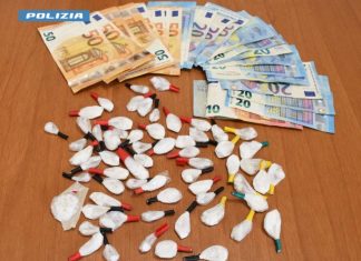A Gallipoli, la Polizia di Stato arresta un uomo di 39 anni per spaccio di cocaina